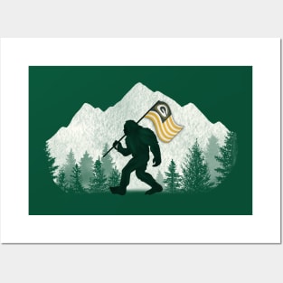 Bigfoot - The Packer's Fan Posters and Art